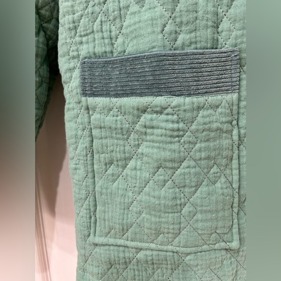 Avec Les Filles Size XS / S • Quilted Corduroy Collar Jacket Coat fully lined. - Picture 4 of 7